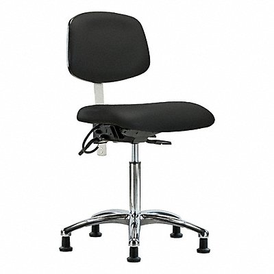 GRAINGER BRNECRMBCHCRT0A0NFEGESDBLK Vinyl Clean Room/ESD Med Stat Blk