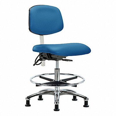 GRAINGER BRNECRMBCHCRT0A0CFEGESDBLU Vin Clean Room/ESD Med FR Stat Blu