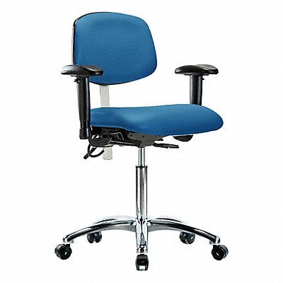 GRAINGER BRNECRMBCHCRT0A1NFECESDBLU Vin Clean Room/ESD Med AA Cstrs Blu
