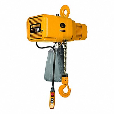 HARRINGTON NER005L30 Extended Lift Electric Chain Hoist