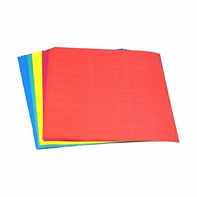 GRAINGER GRAINGC116 Cyro Label Assorted Polypropylene PK20