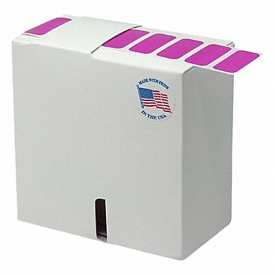 GRAINGER GRAINGC13 Cyro Label Purple Polypropylene