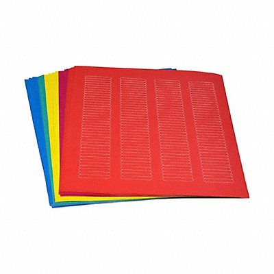 GRAINGER GRAINGC22 Cyro Label Assorted Polypropylene PK20