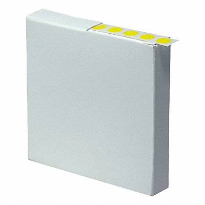 GRAINGER GRAINGC25 Cyro Label Yellow Polypropylene