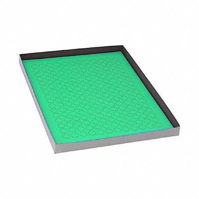GRAINGER GRAINGC33 Cyro Label Green Polypropylene PK20