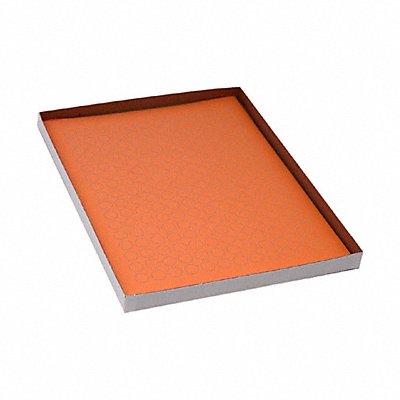 GRAINGER GRAINGC34 Cyro Label Orange Polypropylene PK20