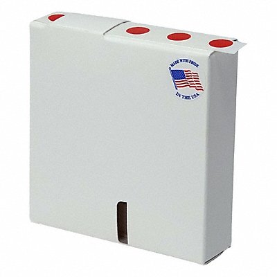 GRAINGER GRAINGC46 Cyro Label Red Polypropylene