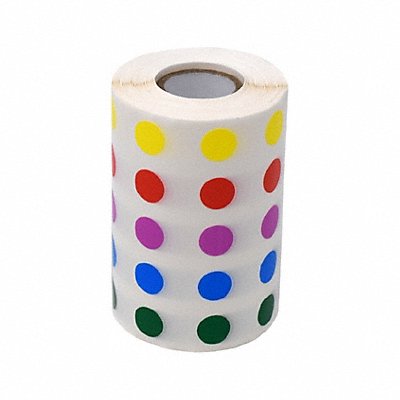 GRAINGER GRAINGC50 Cyro Label Assorted Polypropylene