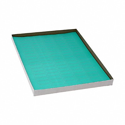 GRAINGER GRAINGC58 Cyro Label Green Polypropylene PK20
