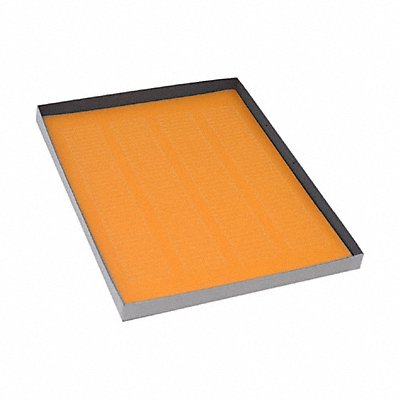 GRAINGER GRAINGC67 Cyro Label Orange Polypropylene PK20