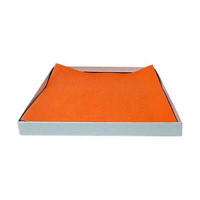 GRAINGER GRAINGC81 Cyro Label Orange Polypropylene PK20