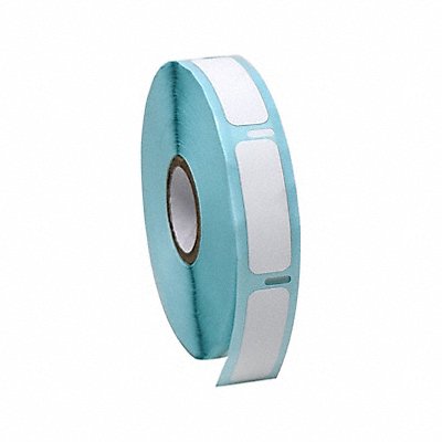 GRAINGER GRAINGDTC7 Cryogenic Label White Polypropylene