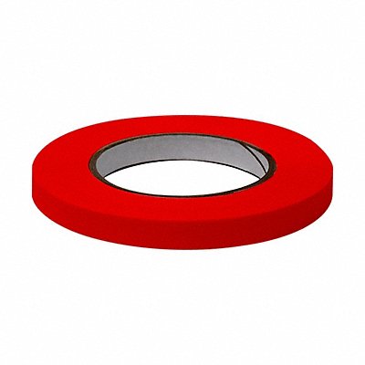 GRAINGER GRAINGT154 Labeling Tape Red Matte PK6