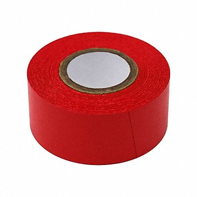 GRAINGER GRAINGT344 Labeling Tape Red Matte PK12