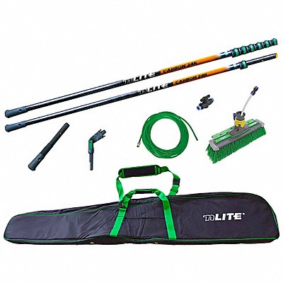 UNGER NLKT3 Water-Fed Window Clean System Blk/Orange