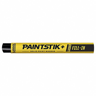 MARKAL 51123 Paintstick Black 4-1/4 L 11 mm Tip