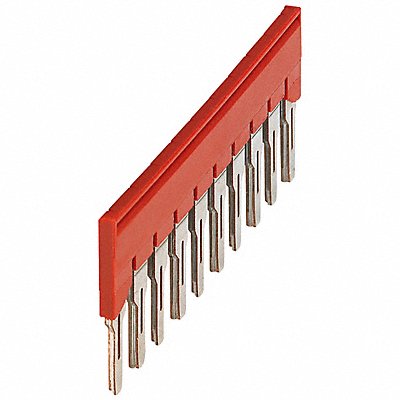 SQUARE D NSYTRAL610 Plug In Bridge Copper Plastic Red PK10