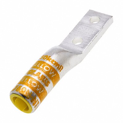 POLARIS AL750NNT Compression Lugs Aluminum 600 V Yellow