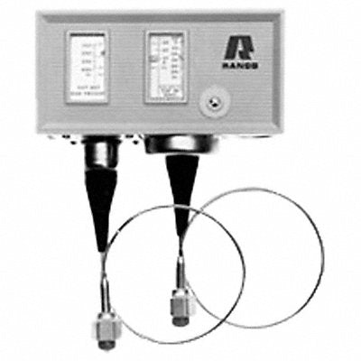 RANCO O121550 Dual Pressure Ctrl AutoReset 120/240V AC