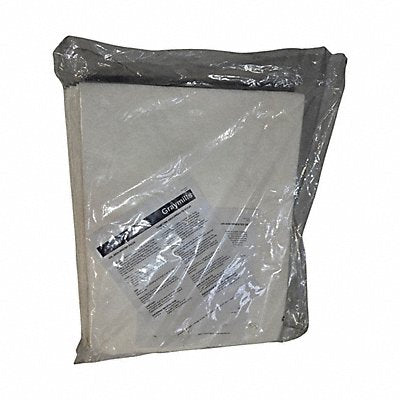 GRAYMILLS OAP251 Oil Absorbent Pad Kit White PK25
