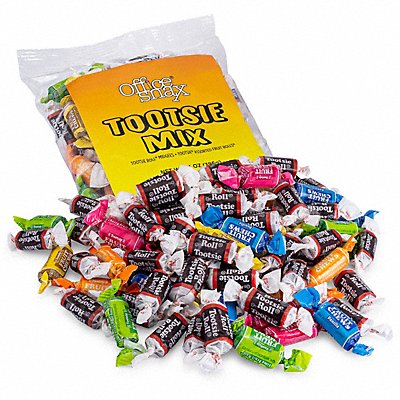 OFFICE SNAX OFX00658 Tootsie Roll Candy Assorted