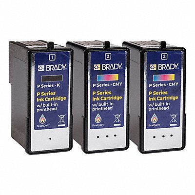 BRADY P2CMY1K Label Printer Ribbon Liquid Ink