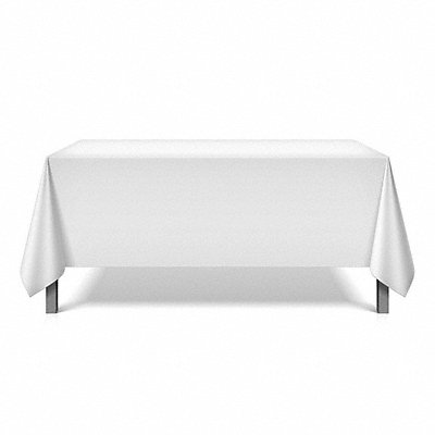 MONARCH PTL85X85WHT6PK Table Linens Polyester 85 L PK6