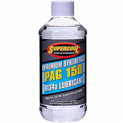 SUPERCOOL P1508 A/C Comp PAG Lube 8 Oz Flash Point 455 F