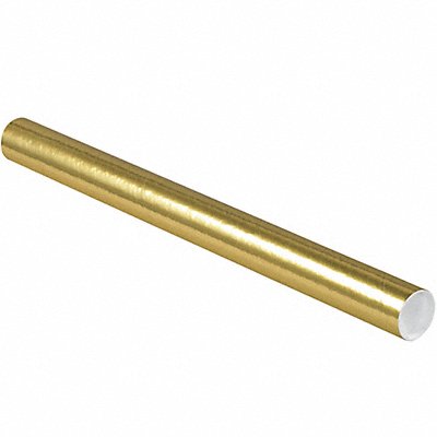 CROWNHILL P2024GO Mailing Tube Cylindrical PK50