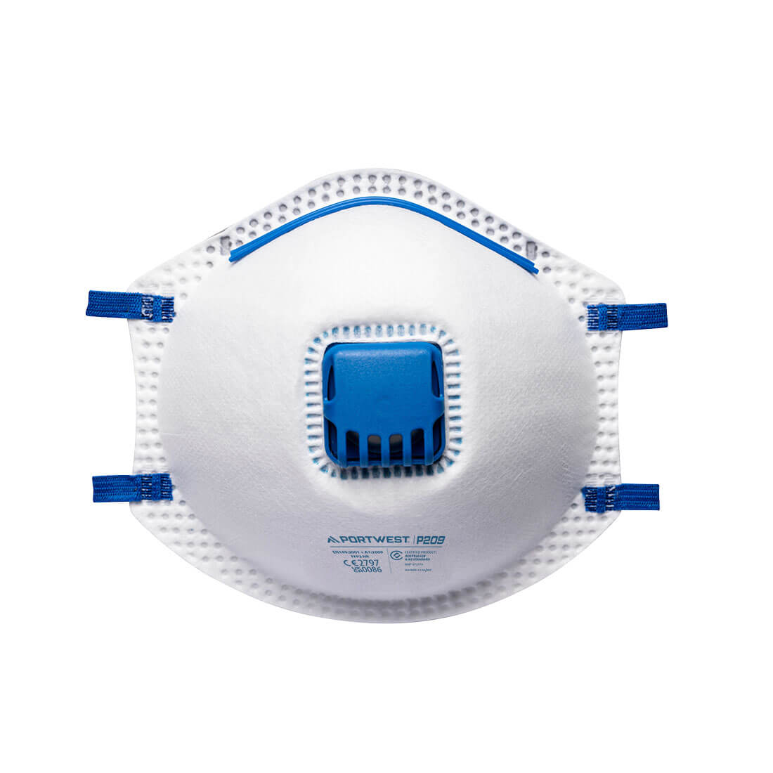 Portwest P209 FFP2 Valved - Blister Pack (Pk3)