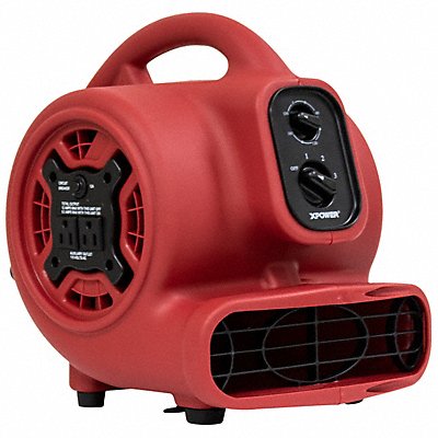 XPOWER P230ATRed Air Mover 3 Speed 1/4 hp Motor