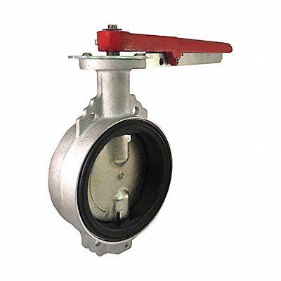 MILWAUKEE VALVE P2855E2 Butterfly Valve Wafer 2 In Aluminum