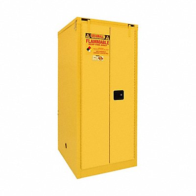 SECURALL P3120 Flammable Paint/Ink Cabinet Red Steel