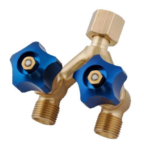 Weldclass P4-HFYVRH Y-Piece With Valves 5/8" RH (Oxy, Argon, CO2)
