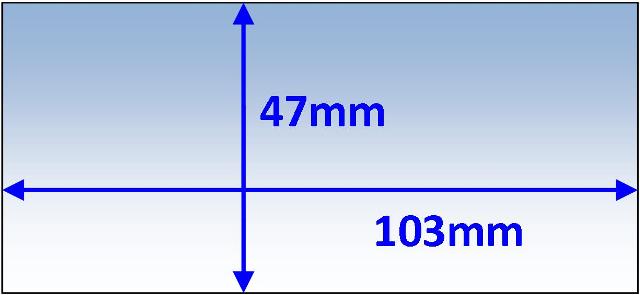 Weldclass P7-CL10347/5 Lens Inner 103x47mm Suit Various Pk5
