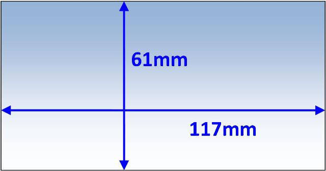 Weldclass P7-CL11761/5 Lens Clear Inner 117x61mm Suit Speedglas 9100X Pk5