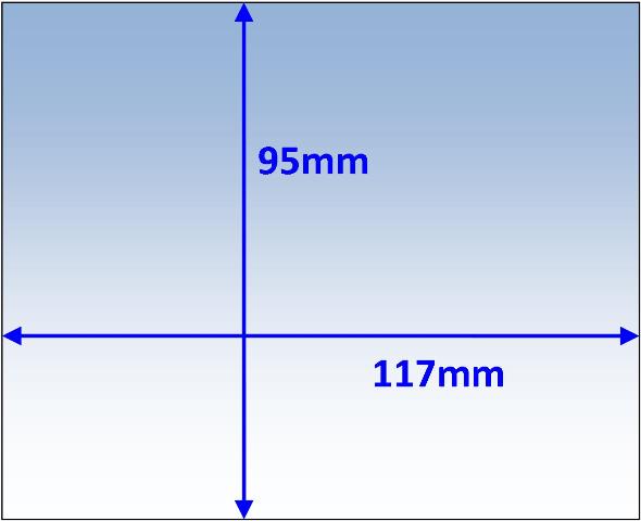 Weldclass P7-CL11795/10 Lens Clear Outer 117x95mm Suit Servore 5000 Pk10