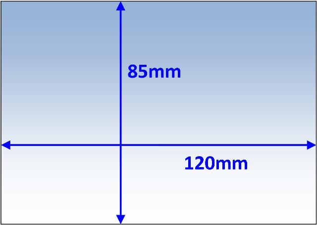 Weldclass P7-CL12085/10 Lens Clear Outer 120x85mm Suit Servore SV4000 Pk10