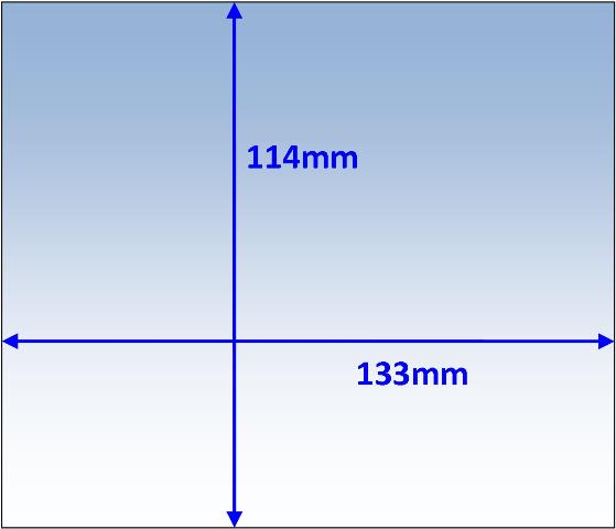 Weldclass P7-CL133114/10 Lens Clear Outer 133x114mm Suit Various Pk10