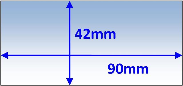 Weldclass P7-CL9042/5 Lens Clear Inner 90x42mm Suit Speedglas F/V Pk5