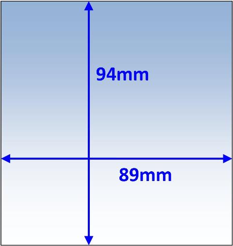 Weldclass P7-CL9489/5 Lens Clear Inner 94x89mm Suit Lincoln Pk5