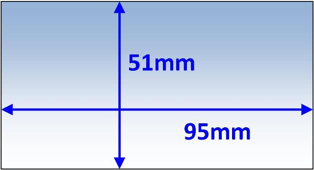 Weldclass P7-CL9551/5 Lens Clear Inner 95x51mm Suit Lincoln Pk5