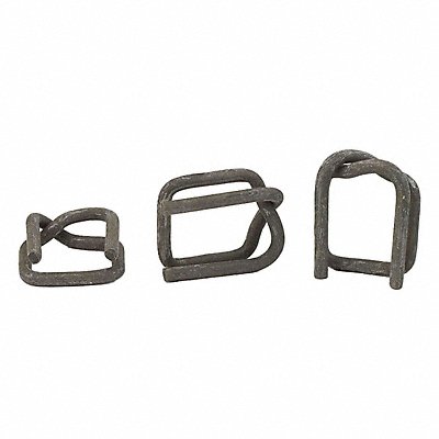 PAC STRAPPING PRODUCTS XHDB125GALV Strapping Seals and Buckles Steel PK250
