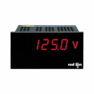 RED LION PAXLVA00 Digital Panel Meters Red LED PAXLV