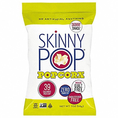 SKINNYPOP POPCORN 408 Skinnypop Popcorn Original PK12
