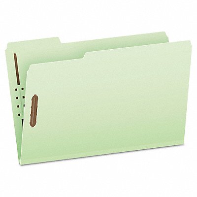 GRAINGER PFX17187 Legal File Folders Green PK25