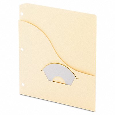 PENDAFLEX PFX31870 Pocket Folder Manila 11 Pt. Manila PK15