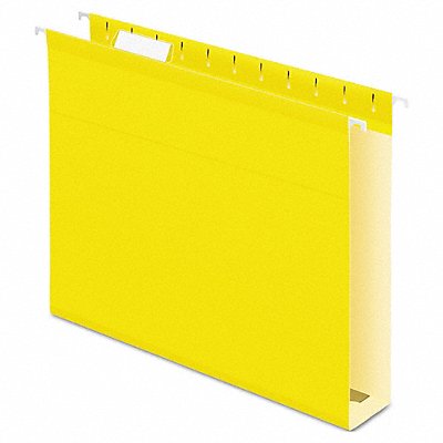 GRAINGER PFX4152X2YEL Letter File Folders Yellow PK25