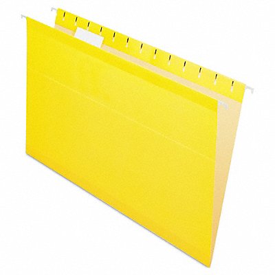 GRAINGER PFX415315YEL Hanging File Folders Yellow PK25