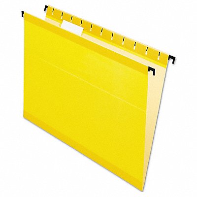 GRAINGER PFX615215YEL Hanging File Folders Yellow PK20